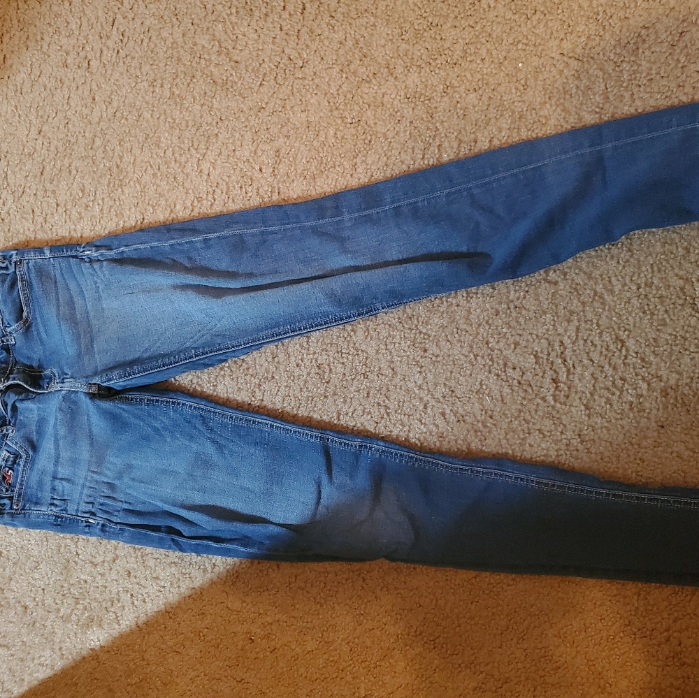Hollister Blue Skinny Jeans